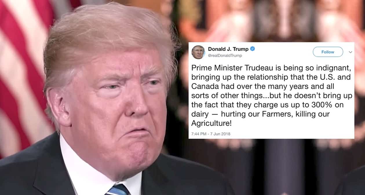 Trump Trudeau