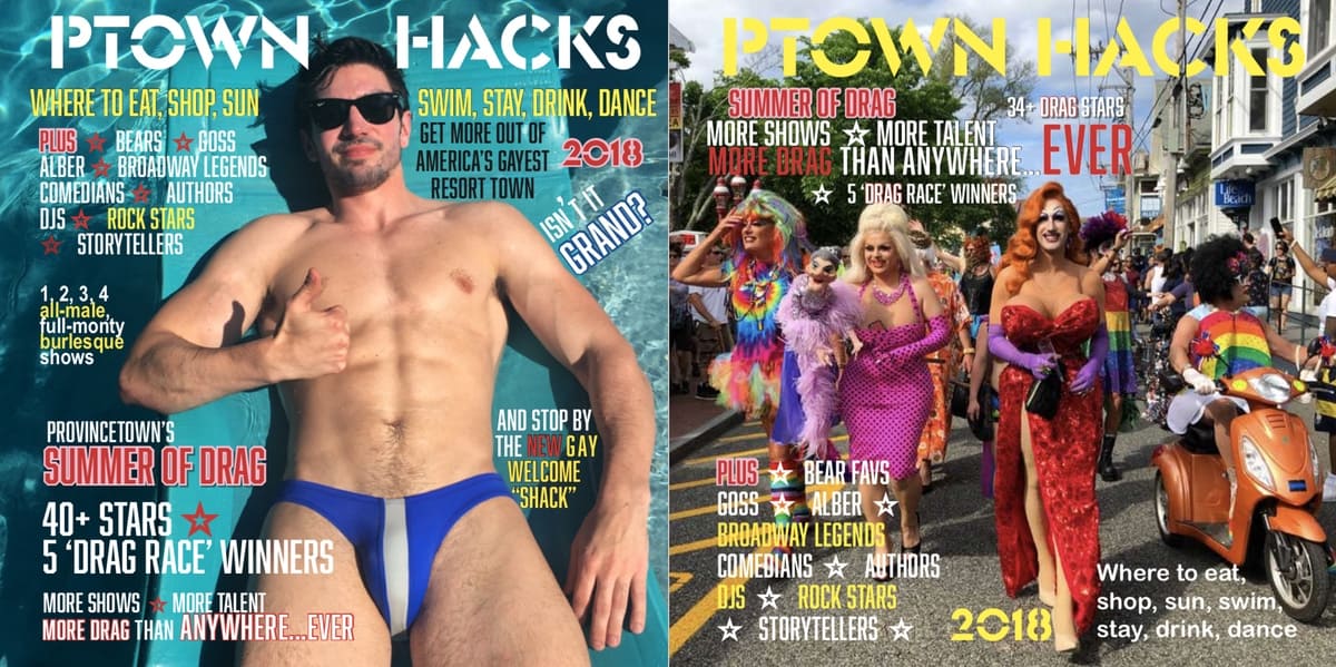 ptown hacks covers provincetown gay travel guide