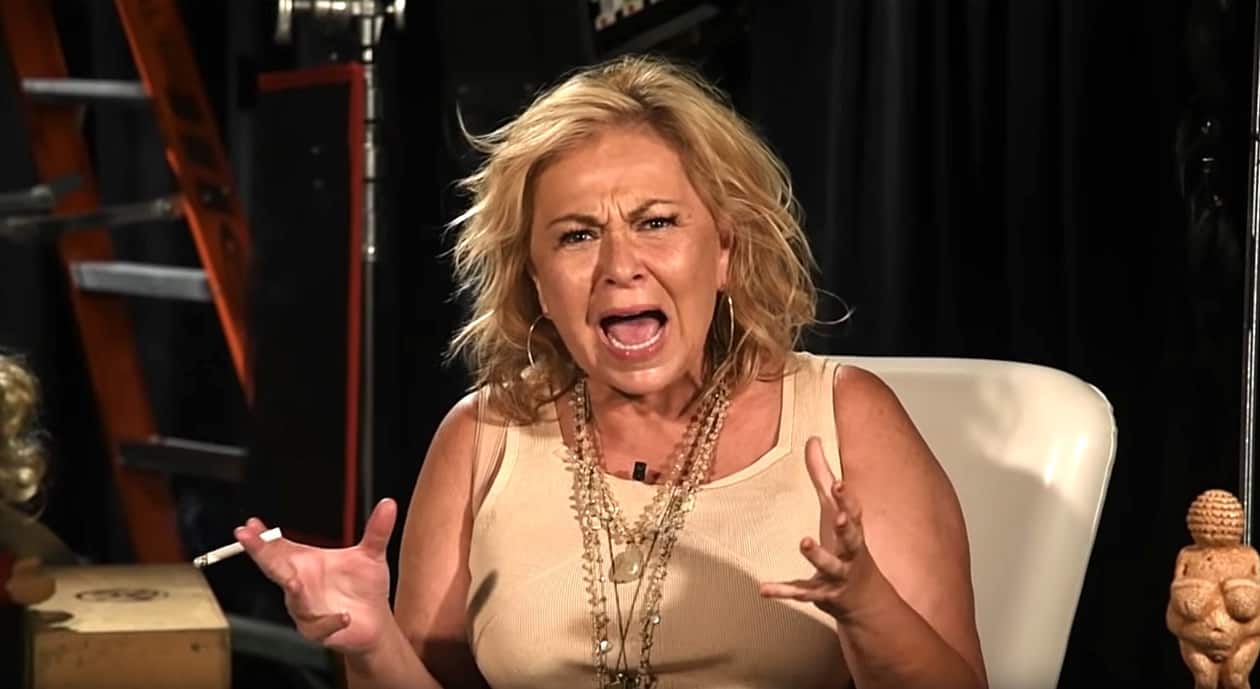 Roseanne Barr explodes