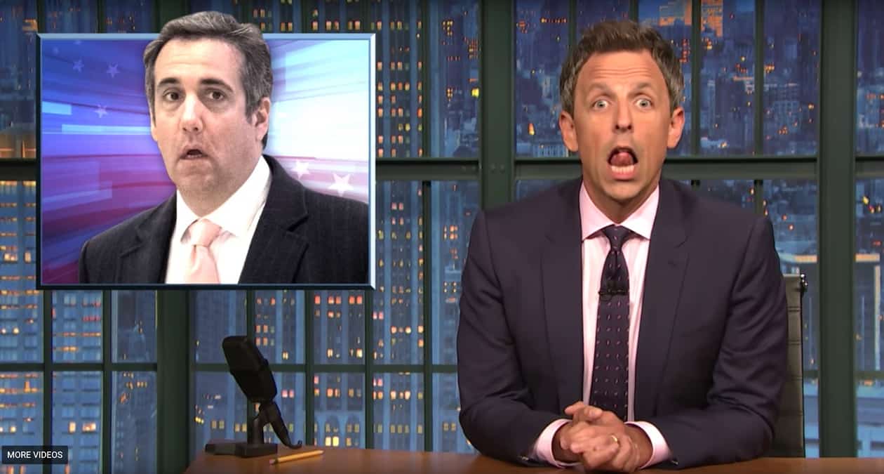 michael cohen seth meyers