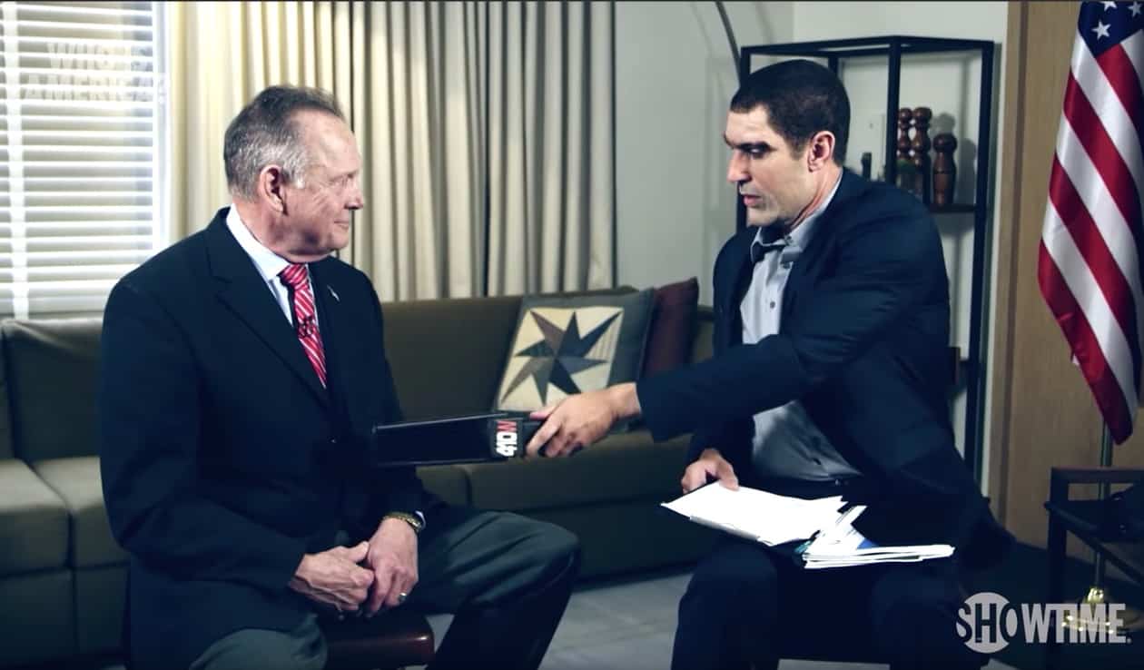 roy moore sacha baron cohen