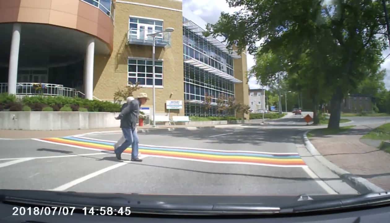 spitting crosswalk