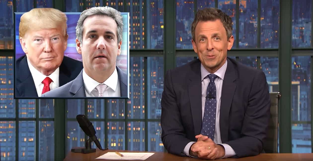 trump taped meyers