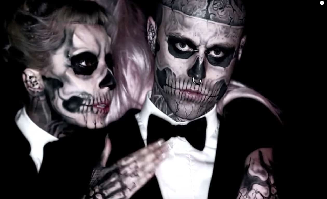 rick genest zombie boy