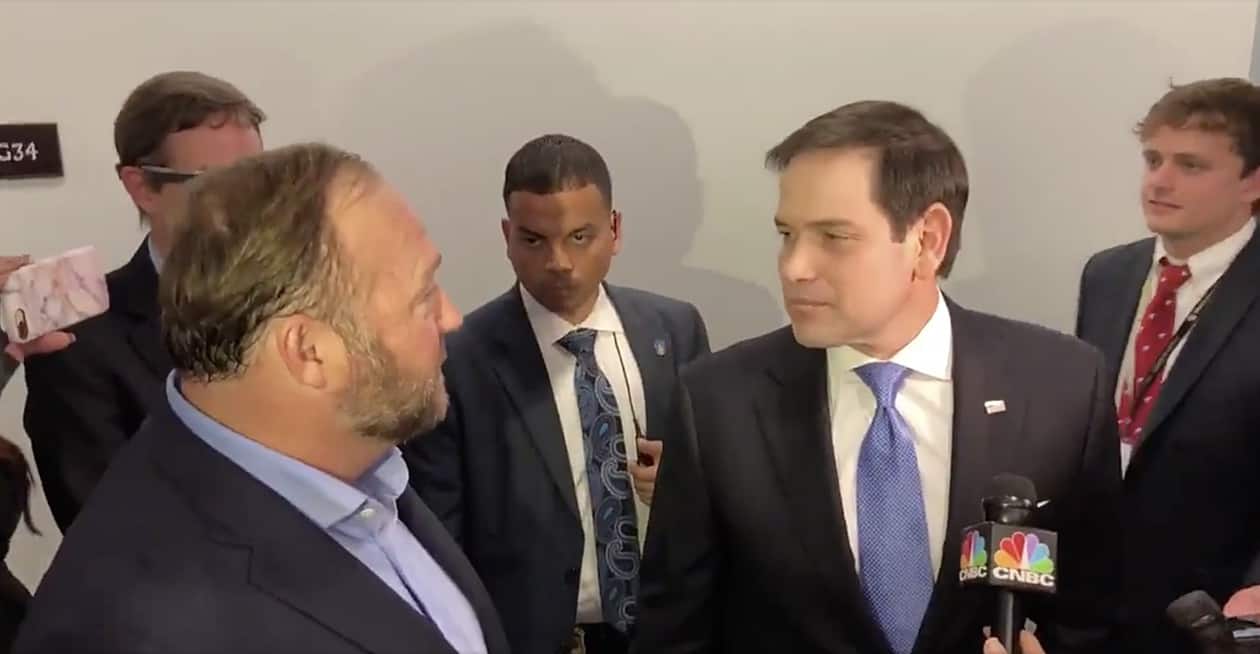 Alex Jones Marco Rubio