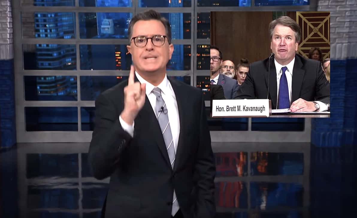 Stephen Colbert Brett Kavanaugh