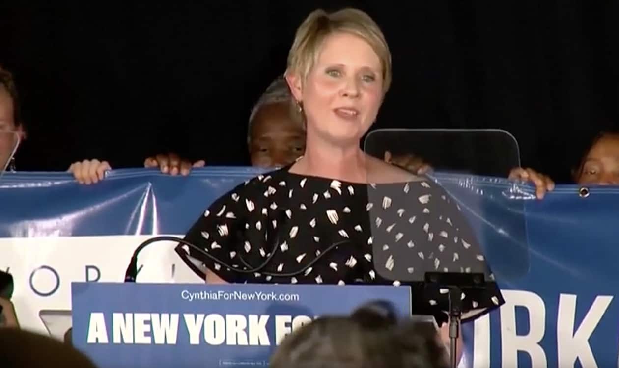 Cynthia Nixon concession