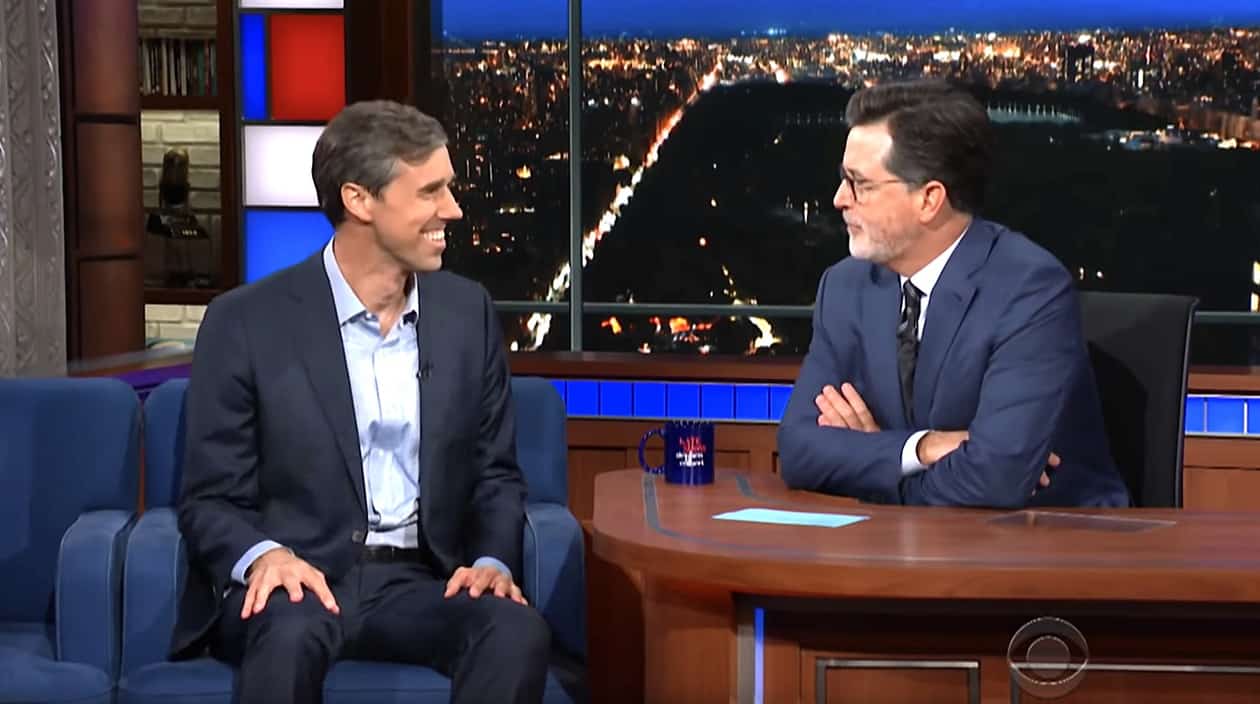 Beto O'Rourke Colbert