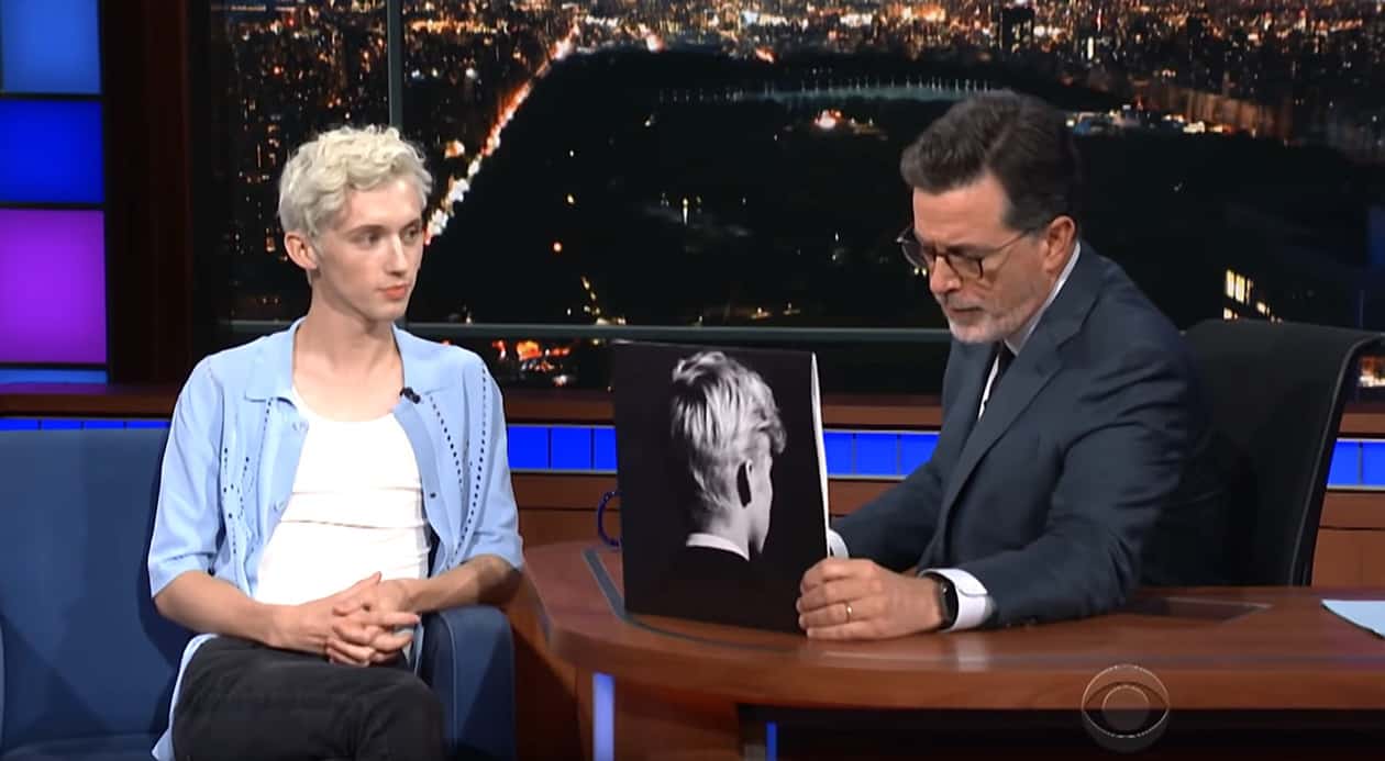 troye sivan stephen colbert