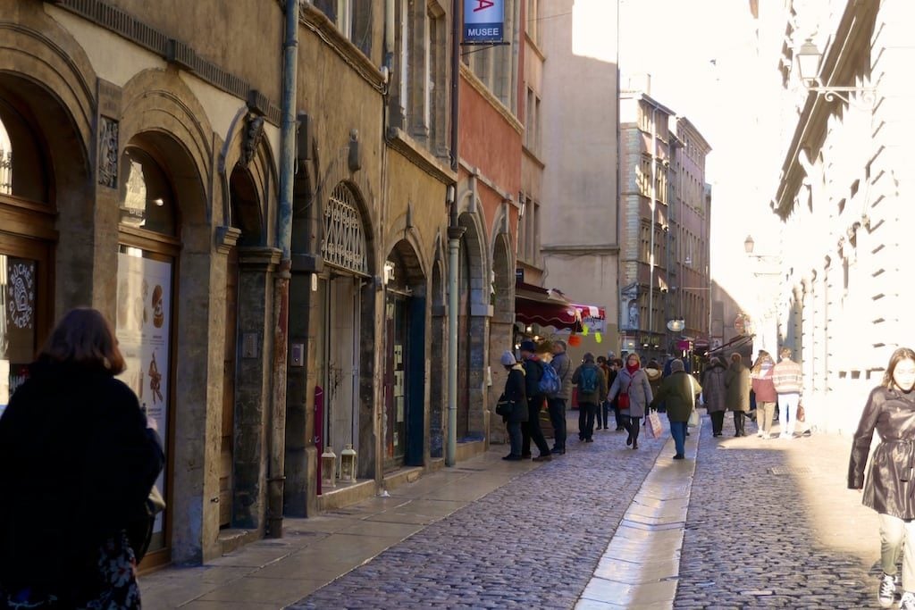 The streets of Vieux Lyon