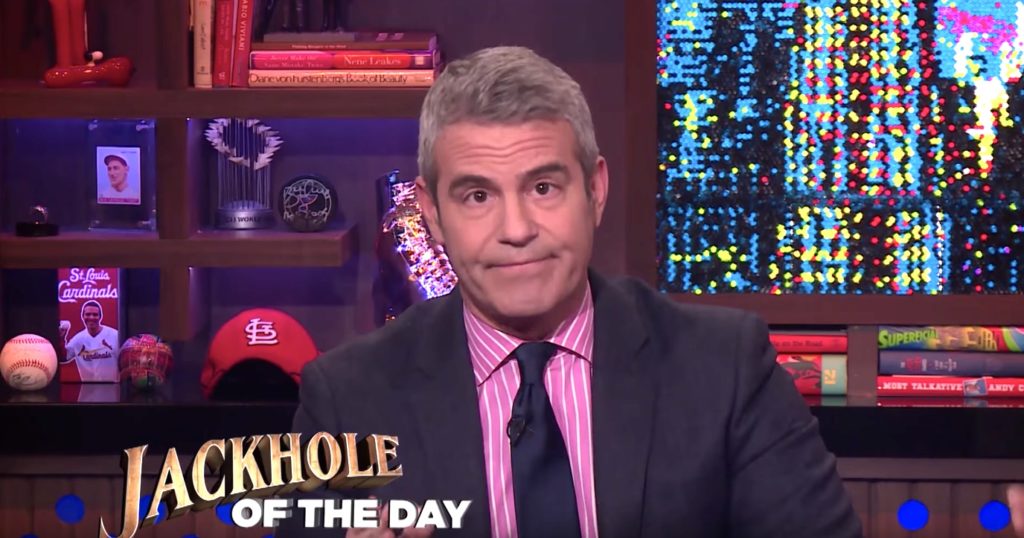 jackhole Andy Cohen