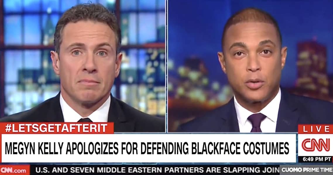 Don lemon blackface