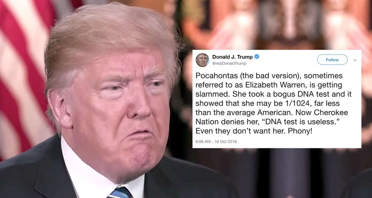 Trump Pocahontas