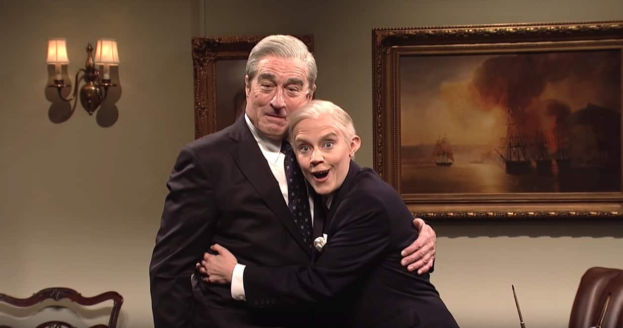 Robert De niro kate mckinnon snl