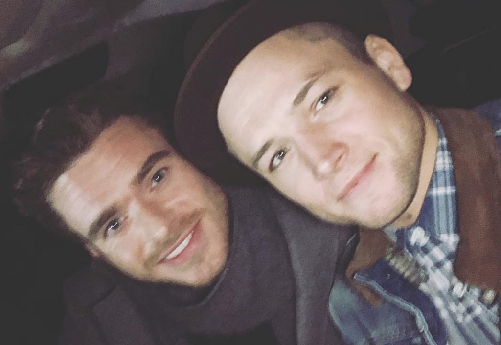 Richard Madden Taron Egerton Instagram