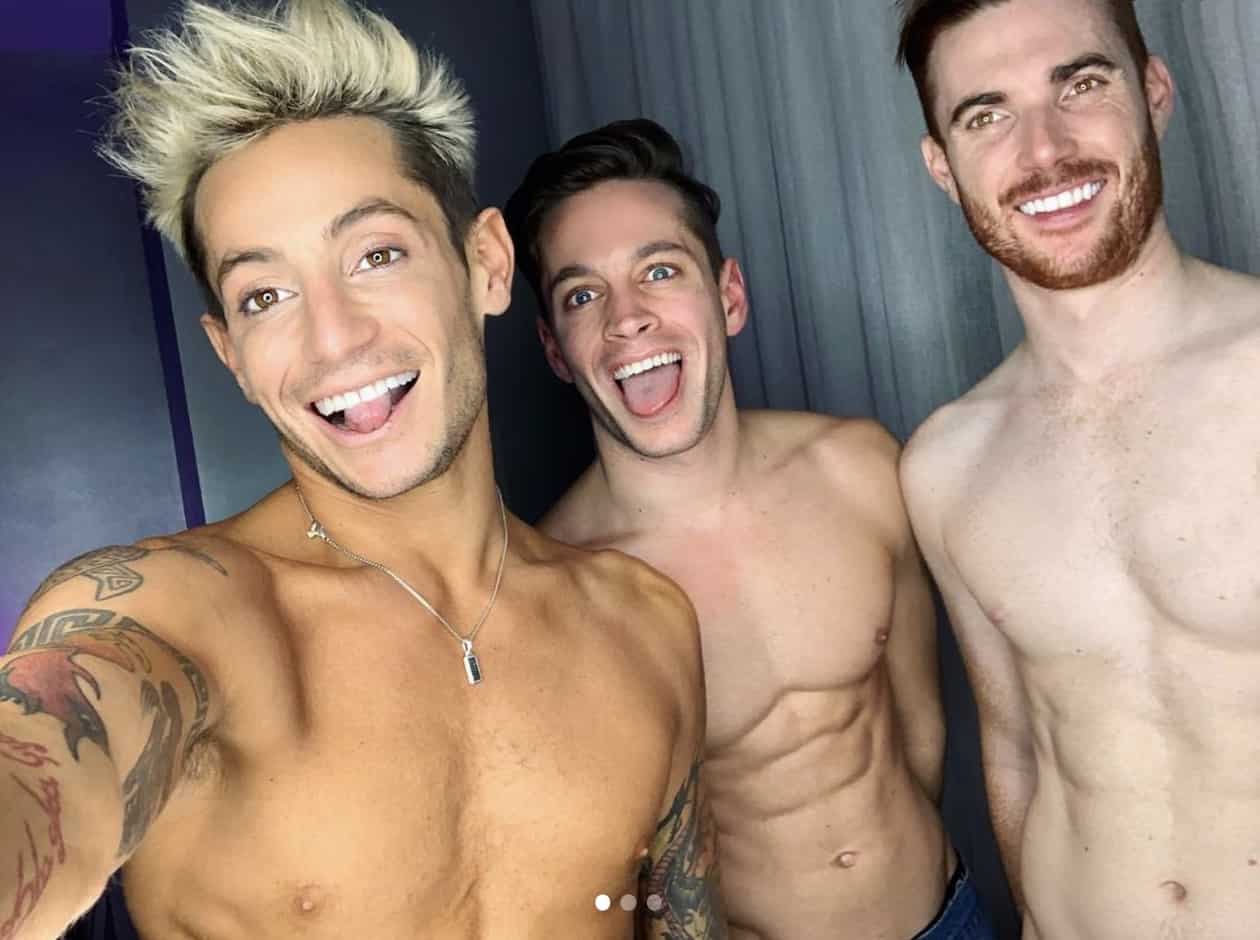 Frankie Grande throuple