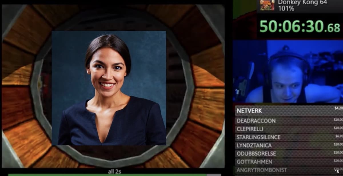 Alexandria Ocasio-Cortez Twitch, Harry Brewis