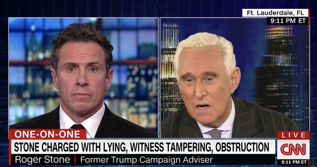 Chris Cuomo Roger Stone