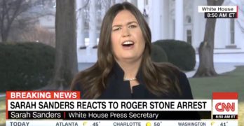 sarah huckabee sanders stone