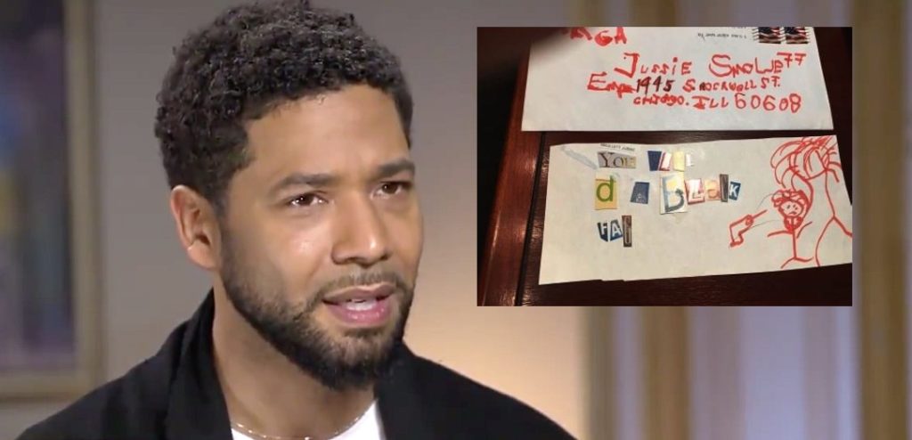 jussie smollett letter