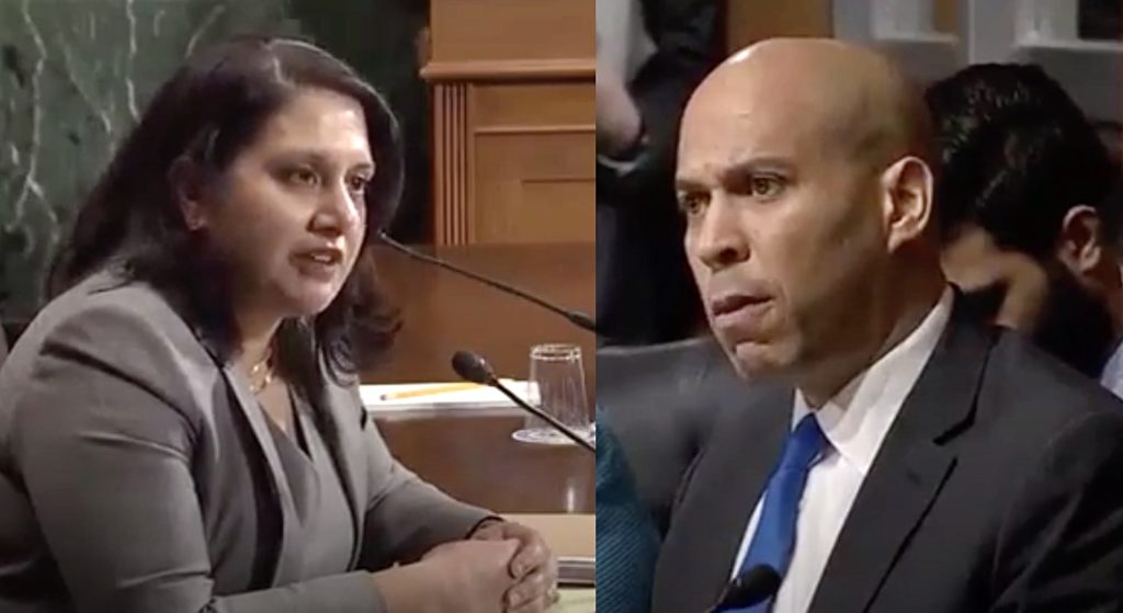 Neomi Rao Cory Booker