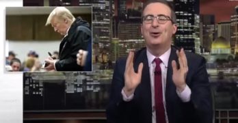 trump bible John Oliver