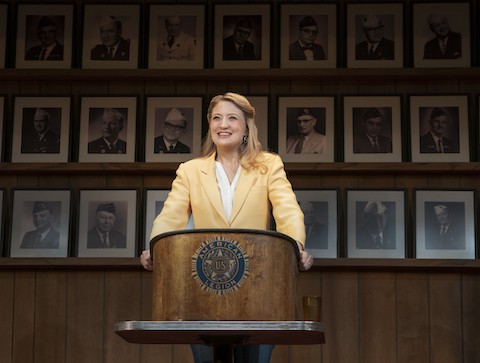 ÂWhat The Constitution Means To Meâ Is The First Must-See Show Of The Year: Review 2 Heidi Schreck in WHAT THE CONSTITUTION MEANS TO ME at Broadways Helen Hayes Theater. Photo by Joan Marcus 2