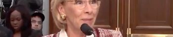 Outgoing Education Secretary Betsy DeVos Urges Career Staffers to ‘Be the Resistance’ Against the Biden Administration