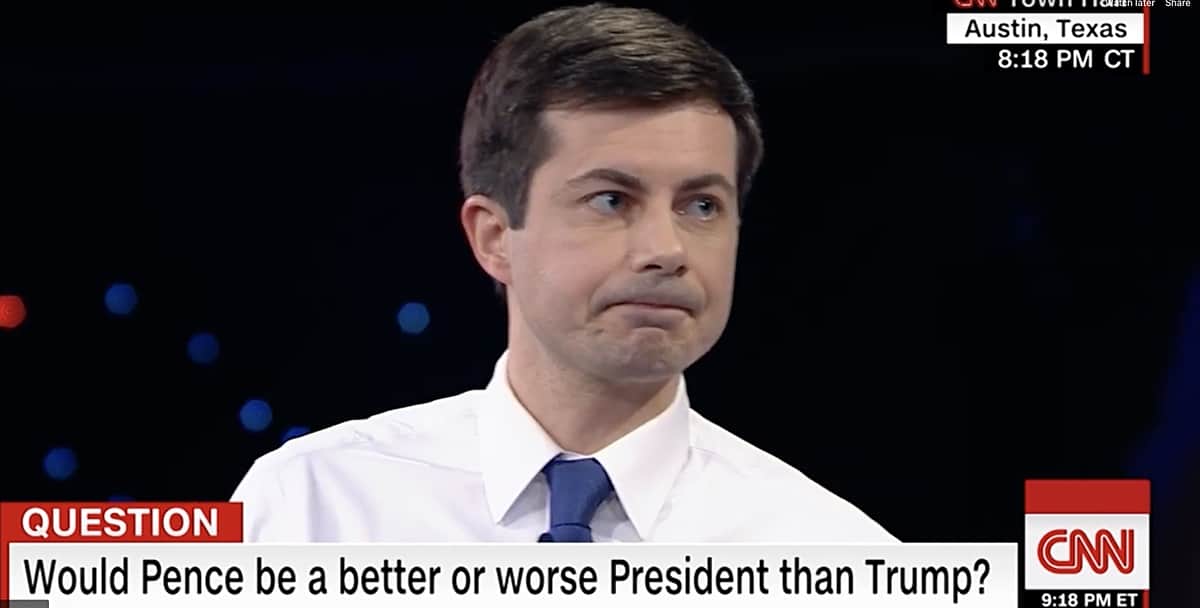 Pete Buttigieg Mike Pence