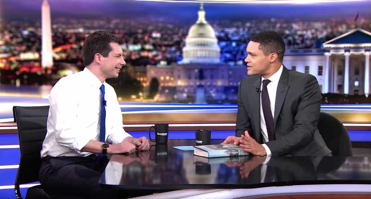 Pete Buttigieg Trevor Noah