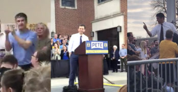 buttigieg hecklers