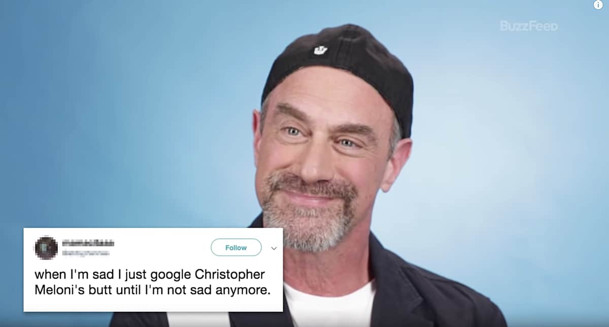 Christopher Meloni's Thirst Tweets Reveal What Everyone Thinks Is His