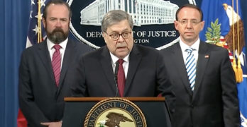 Barr press conference