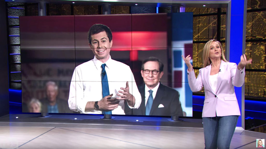 samantha bee buttigieg