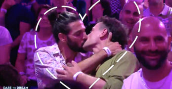 gay kiss eurovision