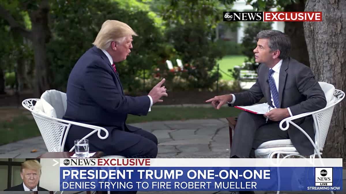 George Stephanopoulos Donald Trump