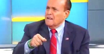 Rudy Giuliani dye job