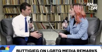 Pete Buttigieg LGBTQ media