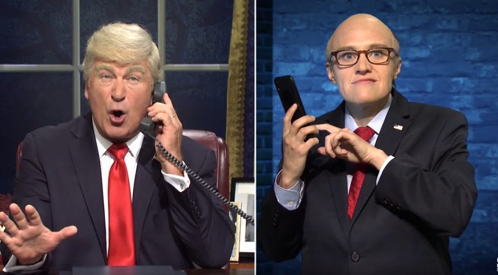 snl trump impeachment