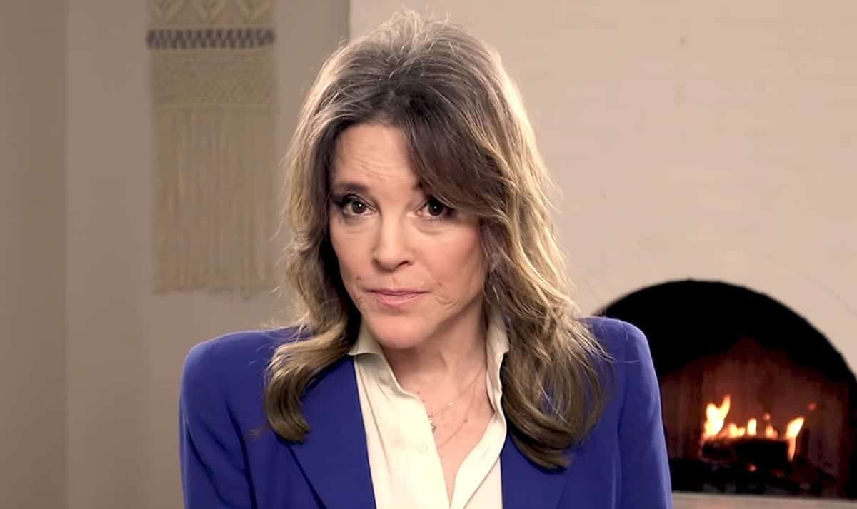 Democratic presidential candidate and spiritual self-help guru Marianne