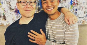 Anthony Rapp engagement twitter