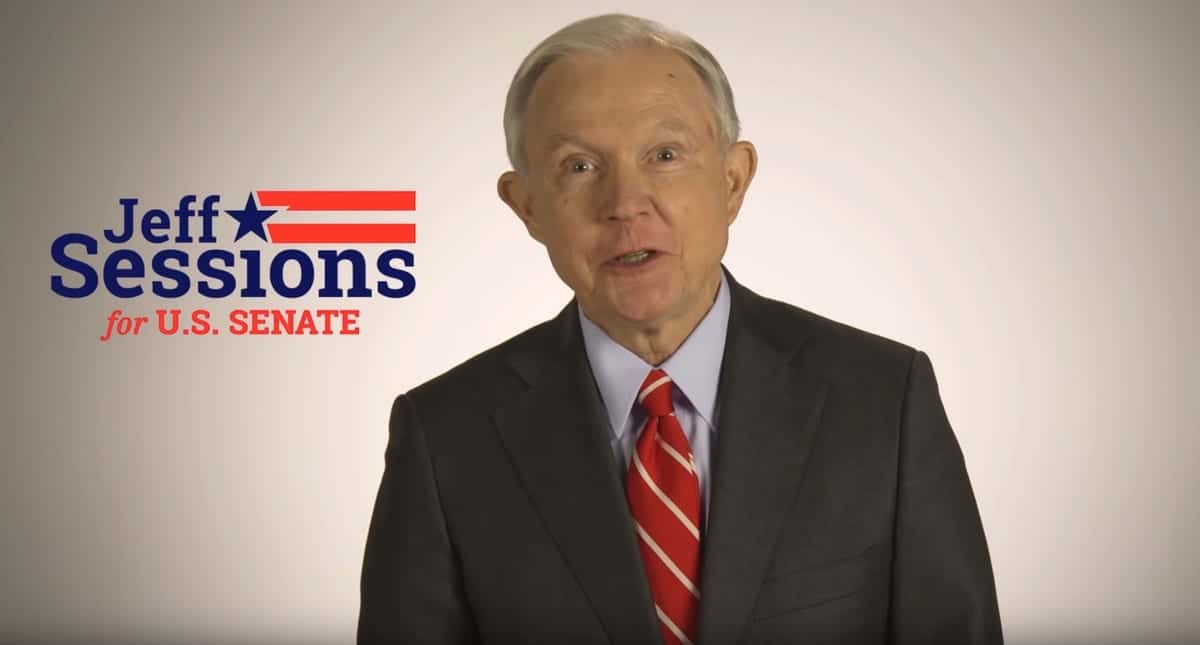 Jeff Sessions ad 