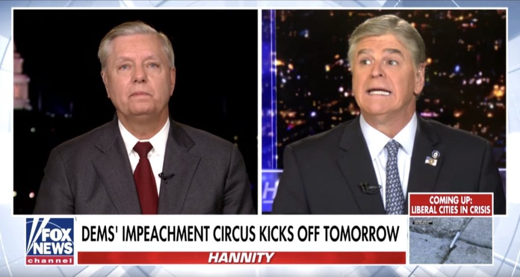 sean hannity lindsey graham impeachment