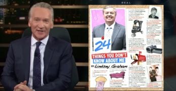 Bill Maher Lindsey Graham