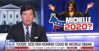 tucker carlson michelle obama