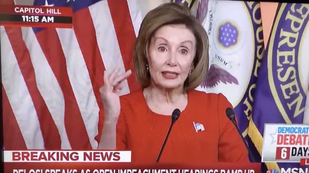 Nancy Pelosi bribery