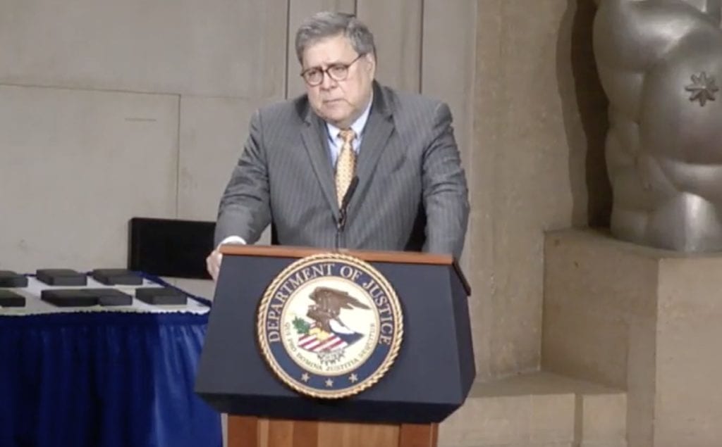 bill barr police