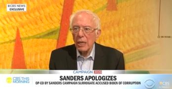 Bernie Sanders Joe Biden corrupt