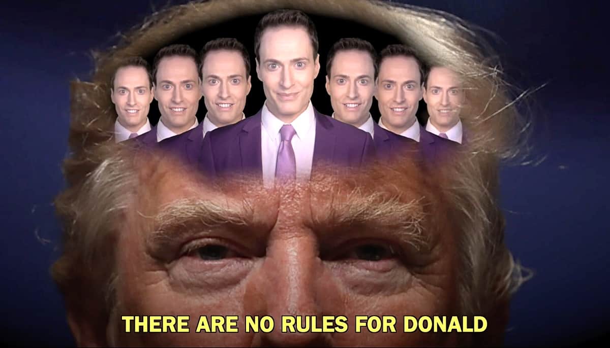 No rules for Donald Randy Rainbow