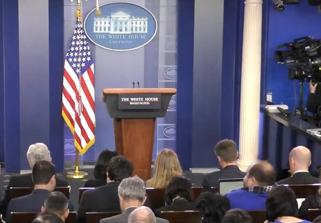 White House press briefing